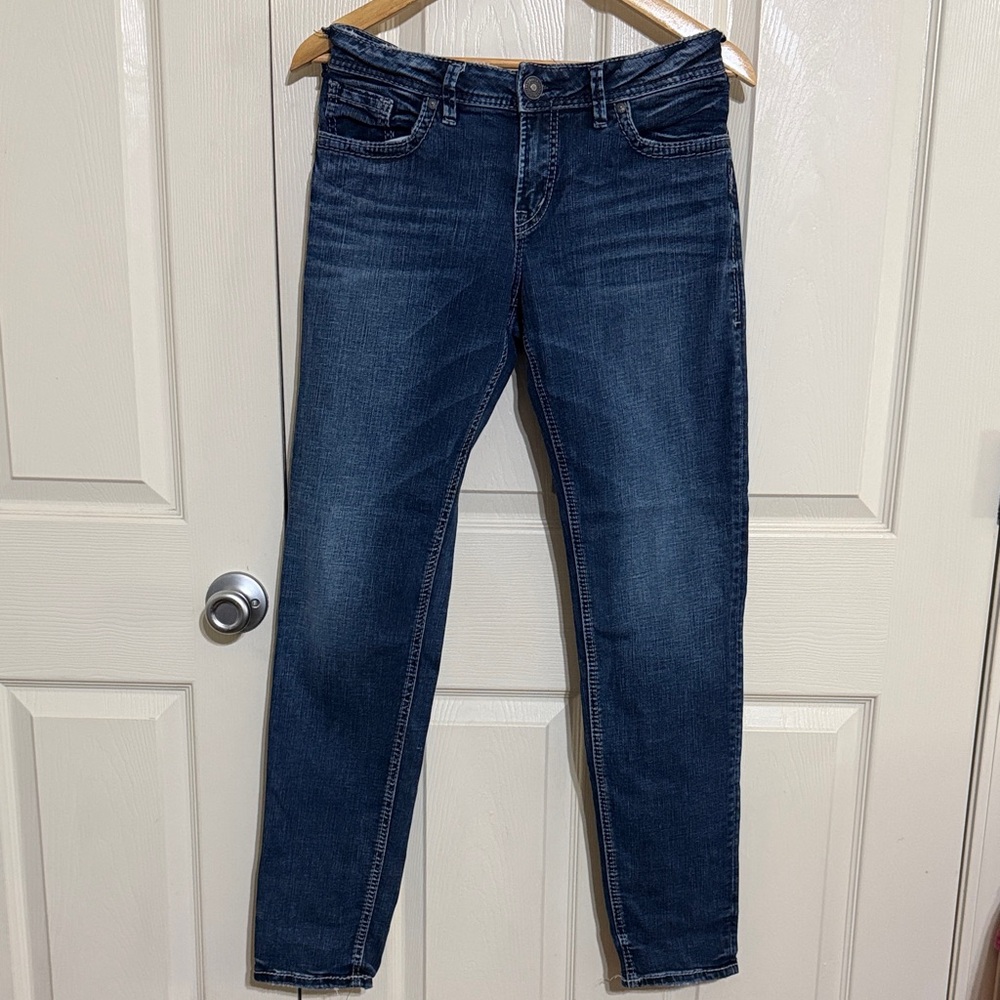 Silver Jeans Dark Blue Women's Skinny Jeans